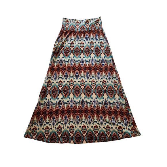 Loveappella Multi-Colored Maxi Skirt - Picture 8 of 14